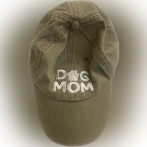 Dog Mom Green Baseball Hat